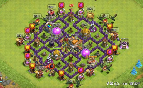 部落冲突七本最强阵型是什么(部落冲突7本最佳布局阵型分享)插图1 部落冲突七本最强阵型是什么(部落冲突7本最佳布局阵型分享)插图1