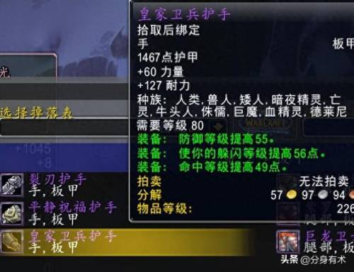 防骑装备(p5防骑毕业装备一览表)