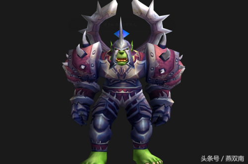 兽人战士幻化最帅的一套(魔兽世界80级以前最帅的幻化)插图9