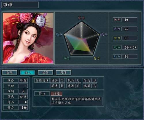 三国志11威力加强版特技(三国志11技能全一览表)插图7
