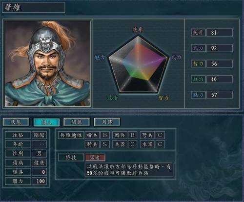 三国志11威力加强版特技(三国志11技能全一览表)插图