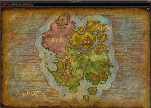 魔兽世界地图详细分布(艾泽拉斯最全最详细的地图)插图16