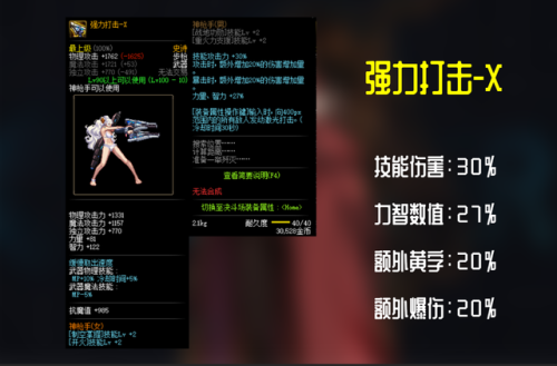地下城弹药毕业装备(男弹药110级版本最终搭配)插图5