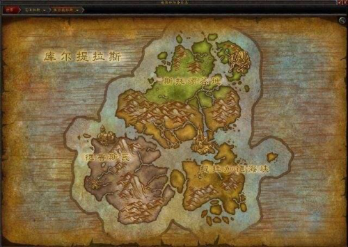 魔兽世界地图详细分布(艾泽拉斯最全最详细的地图)插图17