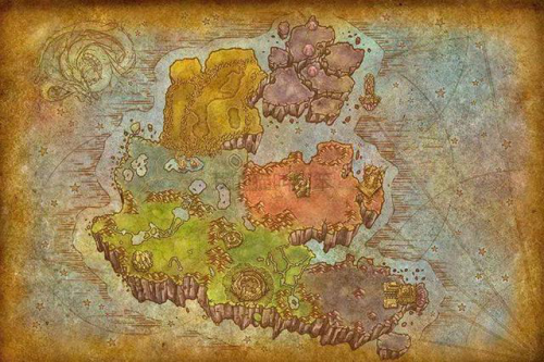魔兽世界地图详细分布(艾泽拉斯最全最详细的地图)插图2