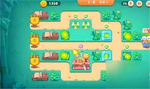 保卫萝卜冬季第18关攻略图解法(保卫萝卜1终极挑战第6关攻略)插图1