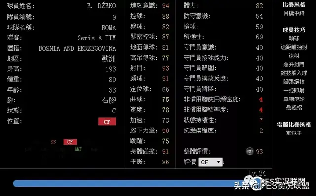 实况中锋阵容搭配技巧推荐(实况双中锋双边锋阵容)