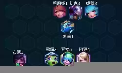 法师炮手阵容搭配图片