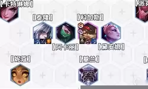 刺客阵容搭配图片