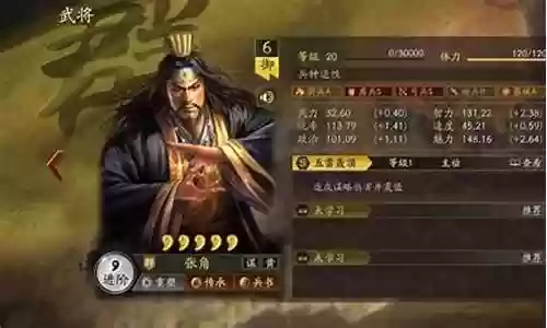张角最强阵容搭配率