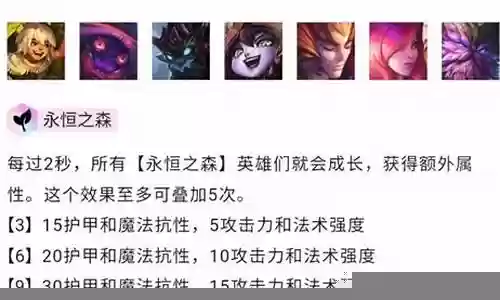 永恒森林阵容搭配