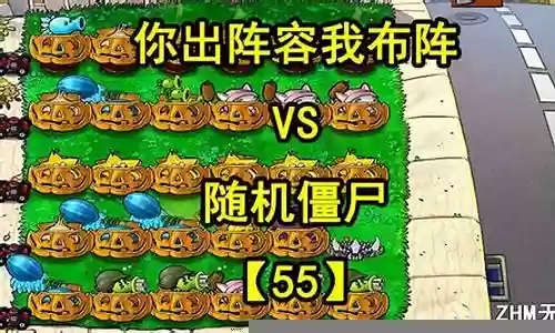 随机僵尸阵容搭配攻略
