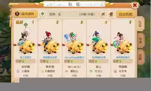 五法最新阵容搭配