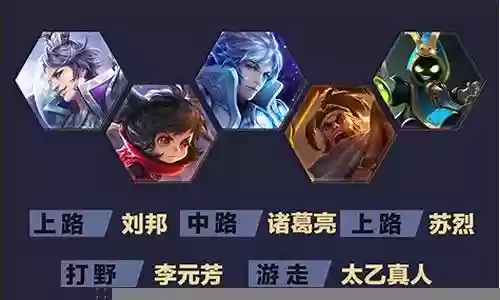王者荣耀阵容怎么搭配教学