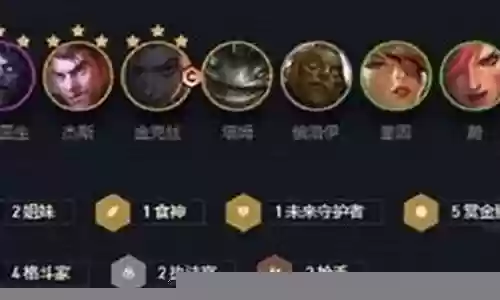 云顶赏金猎人阵容 搭配
