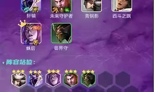 剑杰艺术阵容搭配图