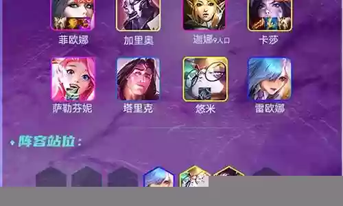 无尽剑姬阵容搭配图