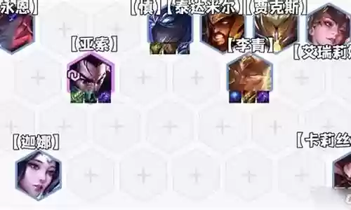 福星版本亚索阵容搭配