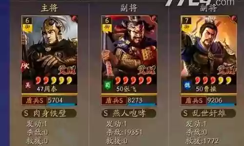 张飞顶配阵容装备搭配