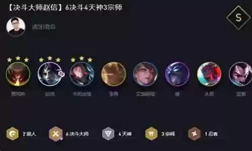 天元王者之战阵容搭配