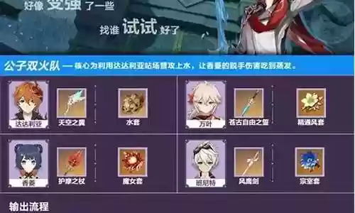 原神荧光搭配阵容最新插图