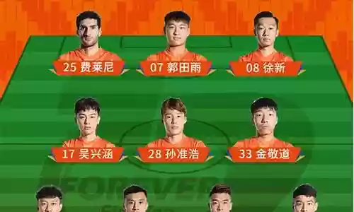 山东鲁能年轻阵容名单插图