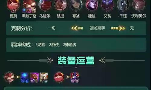 下棋电刀阵容搭配图片插图