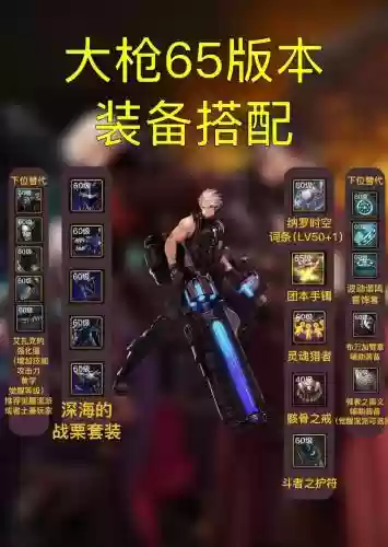 大枪堆潜能爆发技能用什么装备插图