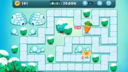 保卫萝卜攻略解锁冬季插图
