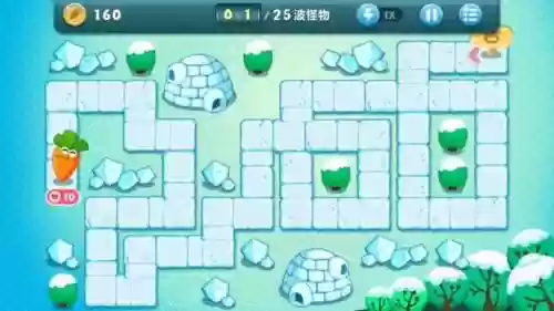 保卫萝卜攻略解锁冬季