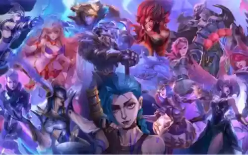 lol阵容女团插图 lol阵容女团插图