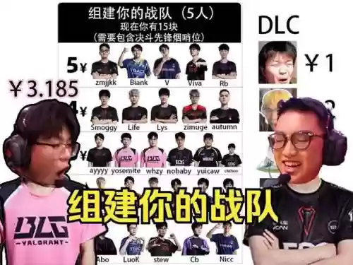 战队强势阵容