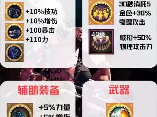 大枪堆潜能爆发技能用什么装备