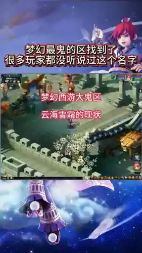 梦幻西游新区1年鬼了