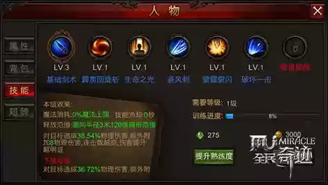 奇迹觉醒战士奥义技能插图
