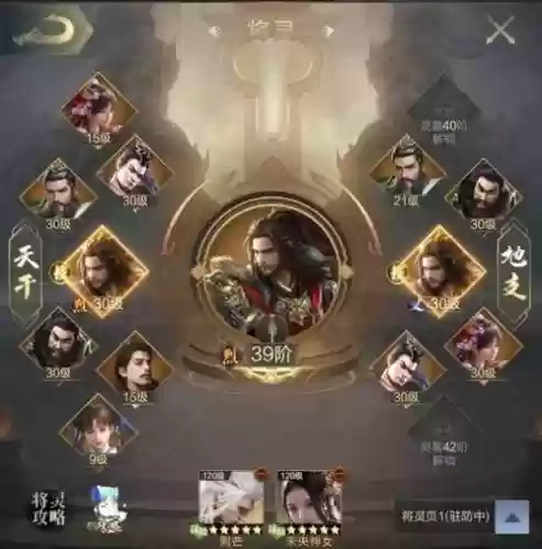乱世王者电武将兵种技能搭配插图