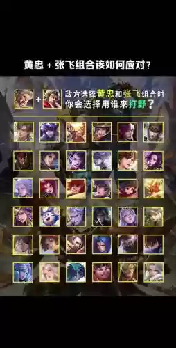 搭配黄忠阵容插图 搭配黄忠阵容插图