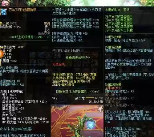 圣职者加勇气祝福的装备有哪些_1插图