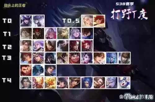 中国打野阵容插图