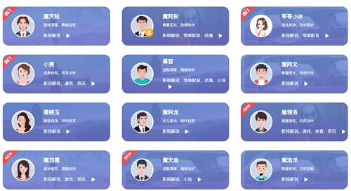 ai配音阵容