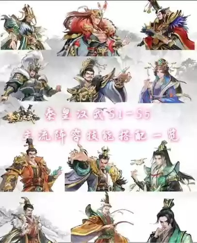 汉将阵容搭配插图1