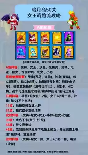 战将女王搭配阵容插图