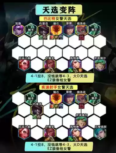 jcc最强阵容插图