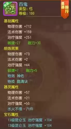 梦幻西游武器神佑加水清决插图