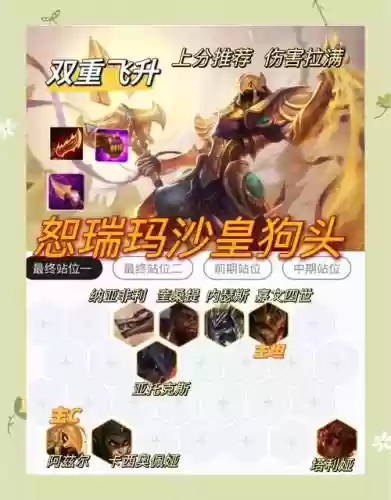 狗头阵容搭配