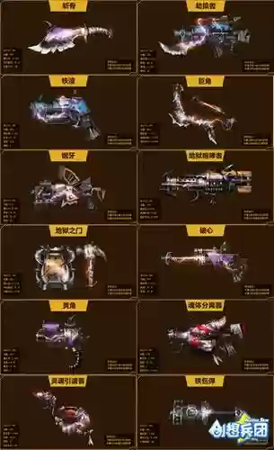 创想兵团厉害的武器