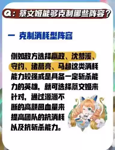 蔡文姬配合阵容_1插图1