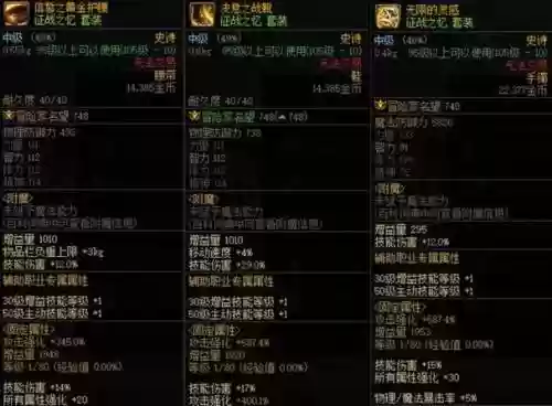 2018dnf搬砖号装备推荐插图