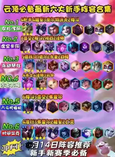 lol新号阵容搭配插图