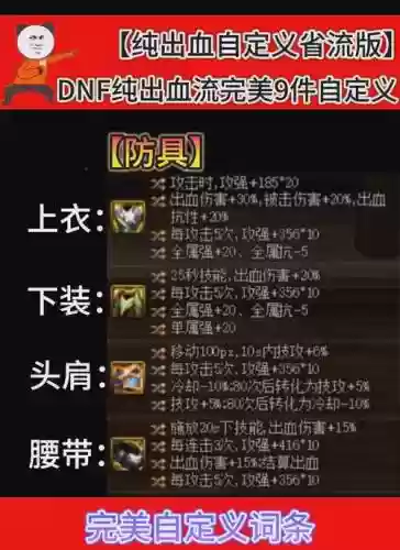 dnf自身流血装备插图